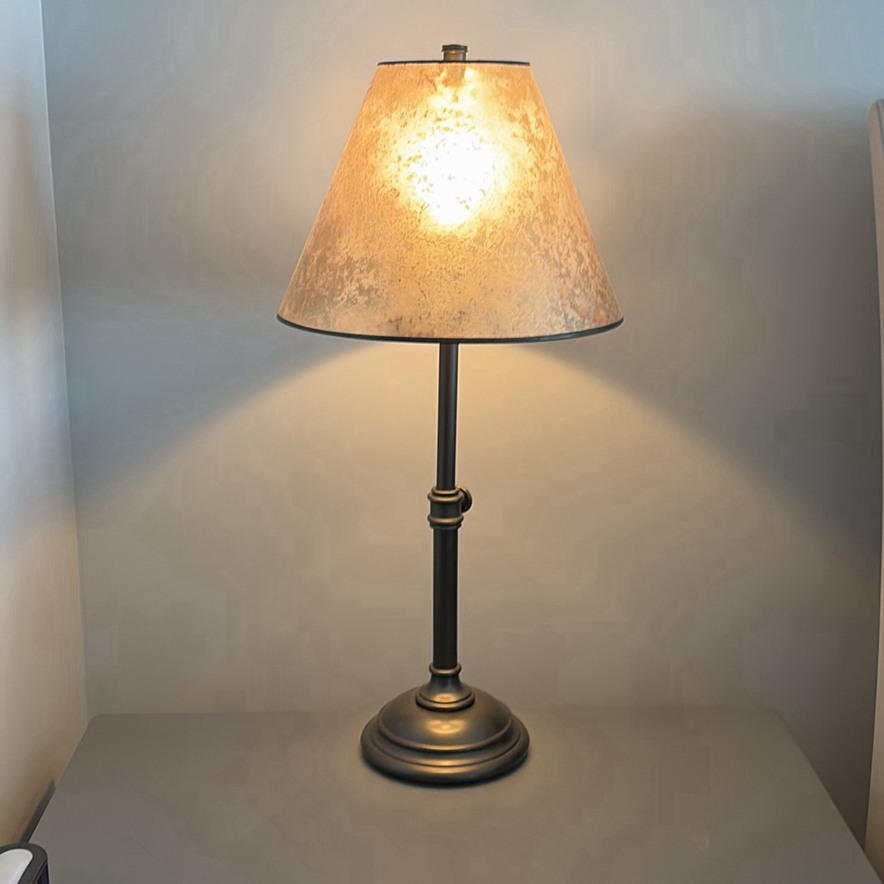 Two Table Lamps with Fabric Shades - image 1 of 13