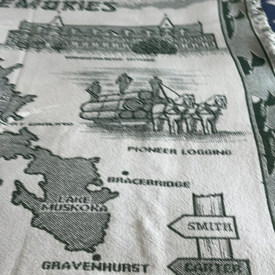 Muskoka & Bigwin Island Woven Throw Blankets - image 4 of 16
