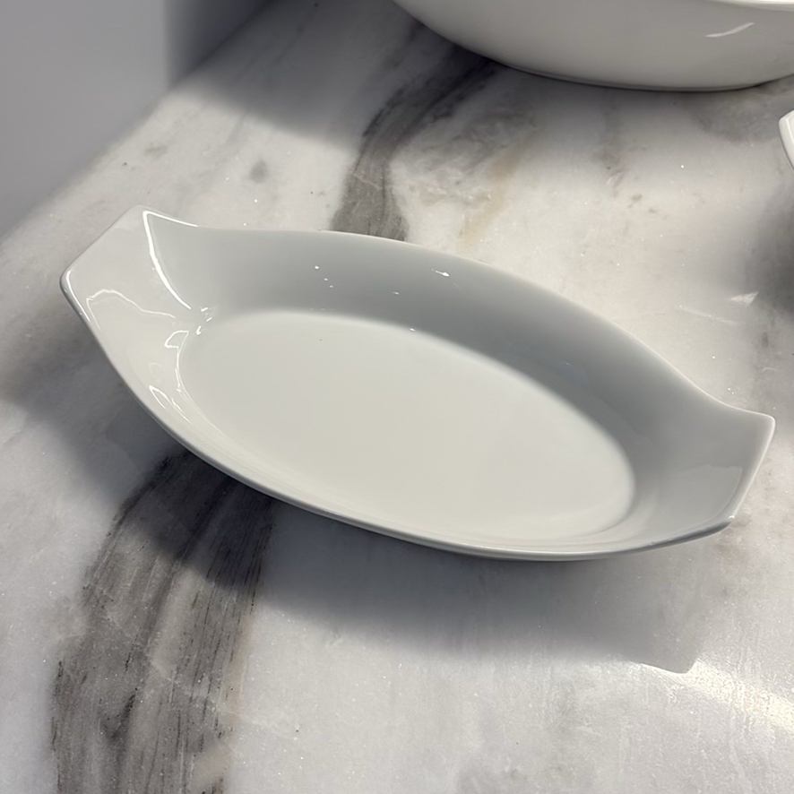 DANSK and PC White Ceramic Serving Bowls and Platters Set - image 6 of 15