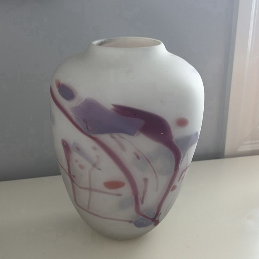 Art Glass Vase & Various Decor Items - image 5 of 11