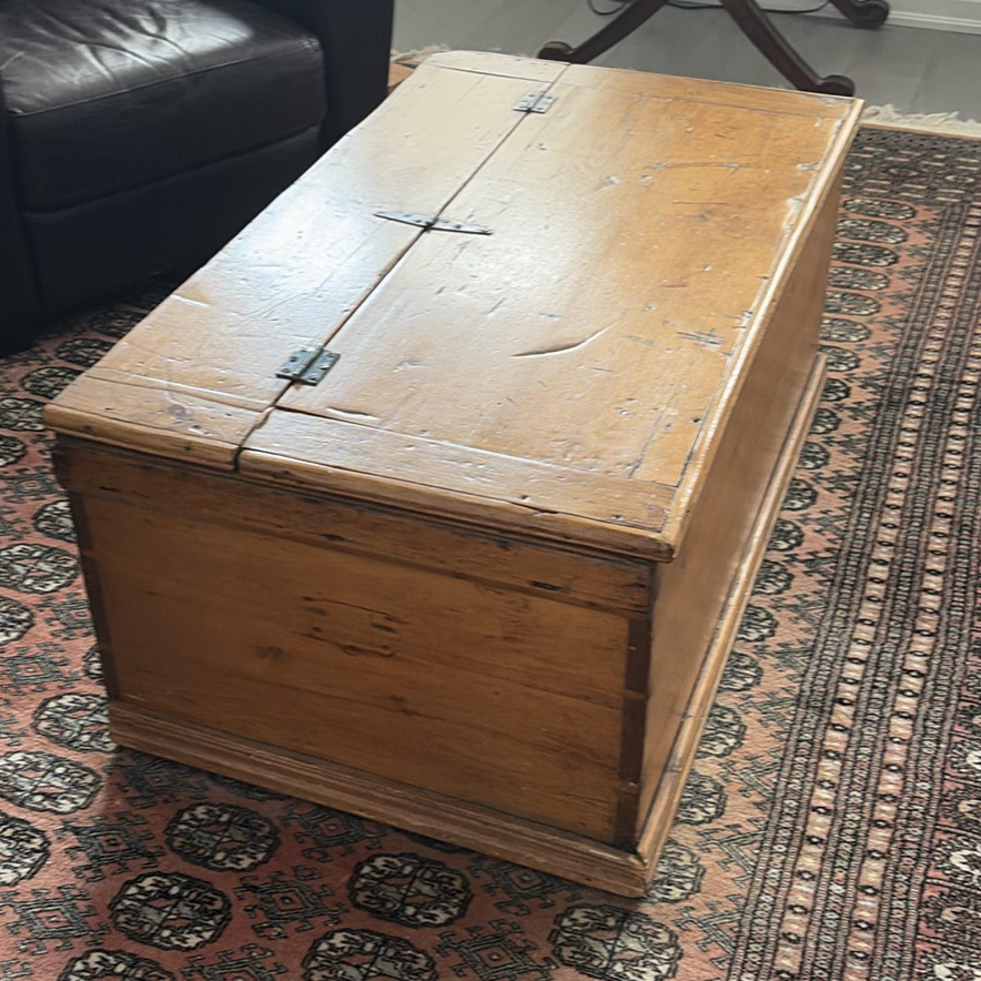 Vintage Wooden Chest - image 1 of 10