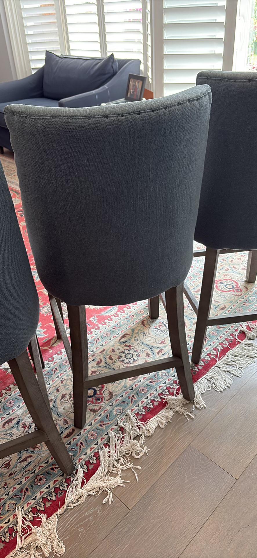 RESTORATION HARDWARE Barrel Back Counter Height Stools - image 14 of 19