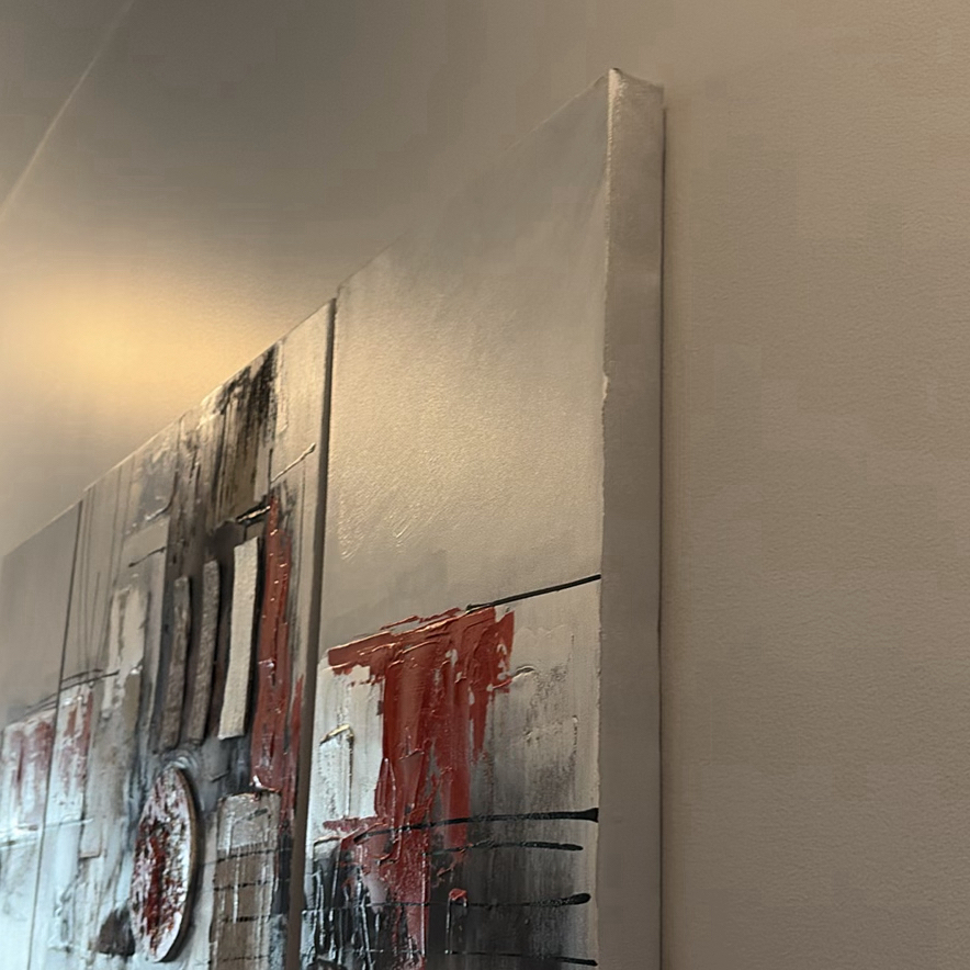 Abstract Multi-Panel Wall Art - image 6 of 8