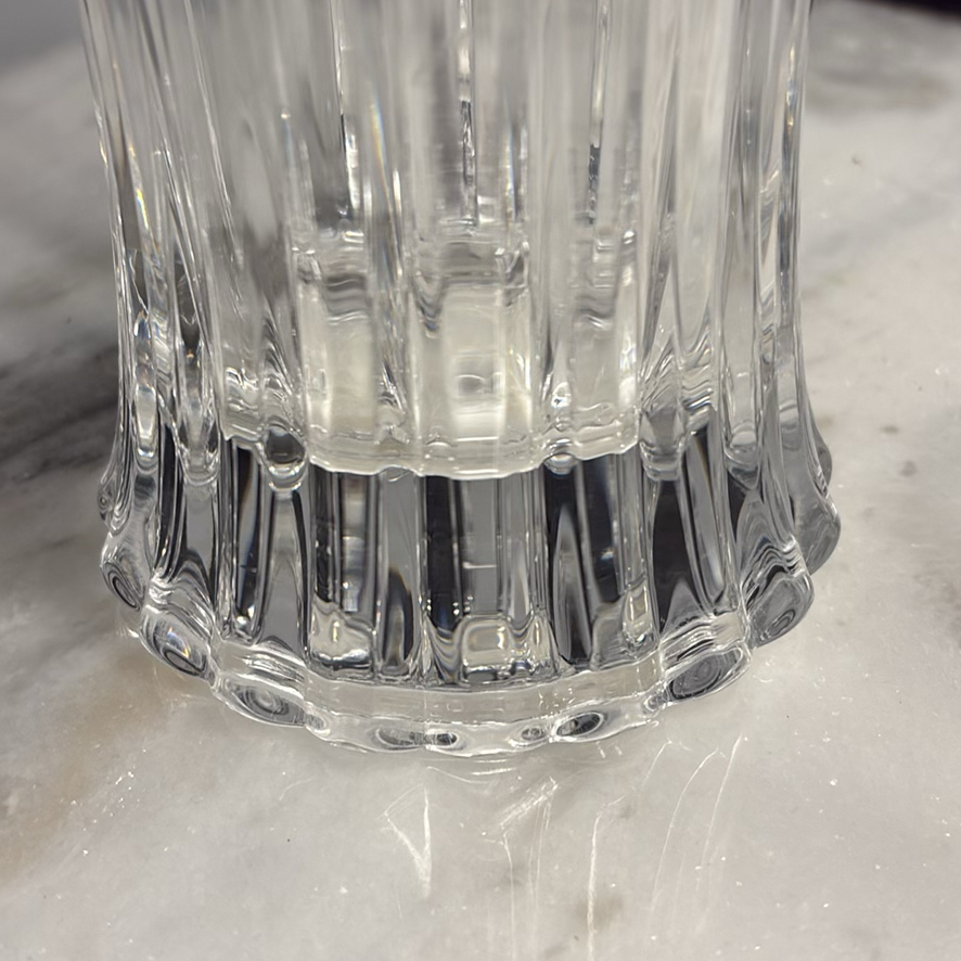 Assorted Clear Glass Vases & More - image 9 of 12