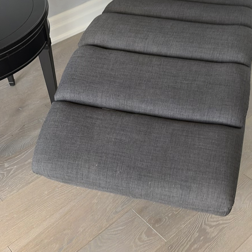 Gray Chaise Lounge Chair - image 5 of 13