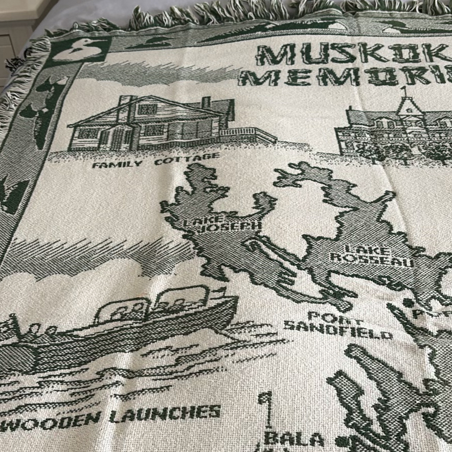 Muskoka & Bigwin Island Woven Throw Blankets - image 6 of 16