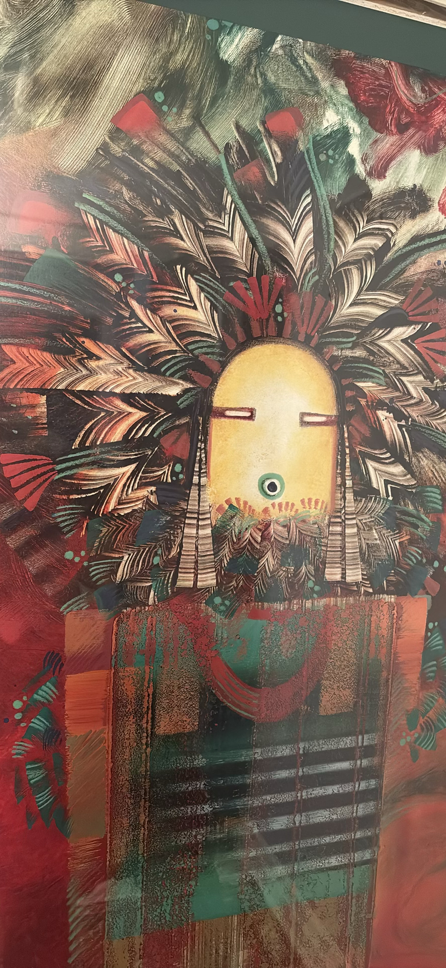 Framed Figural Artwork - image 3 of 10