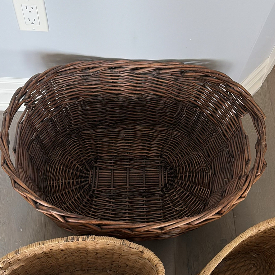 Set of Three Woven Storage Baskets - image 2 of 10