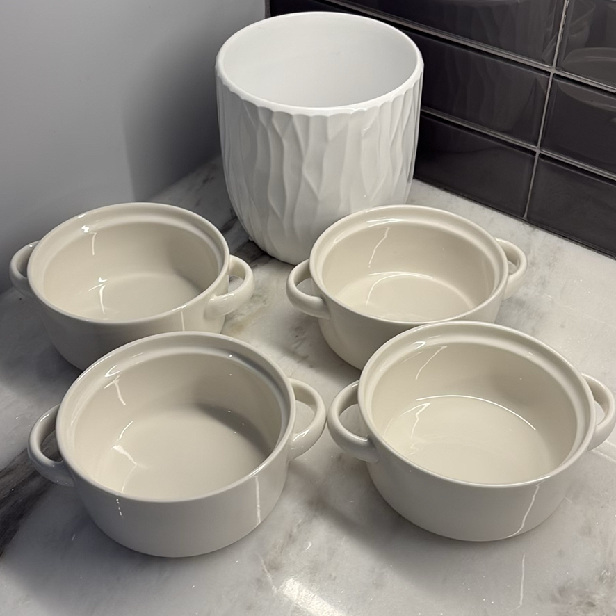 MIKASA & DANSK White Ceramic Serving Pieces - image 11 of 16