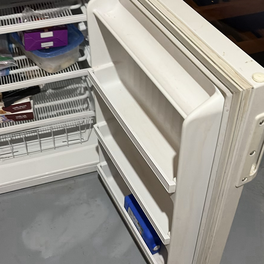 Danby Compact White Refrigerator - image 7 of 8