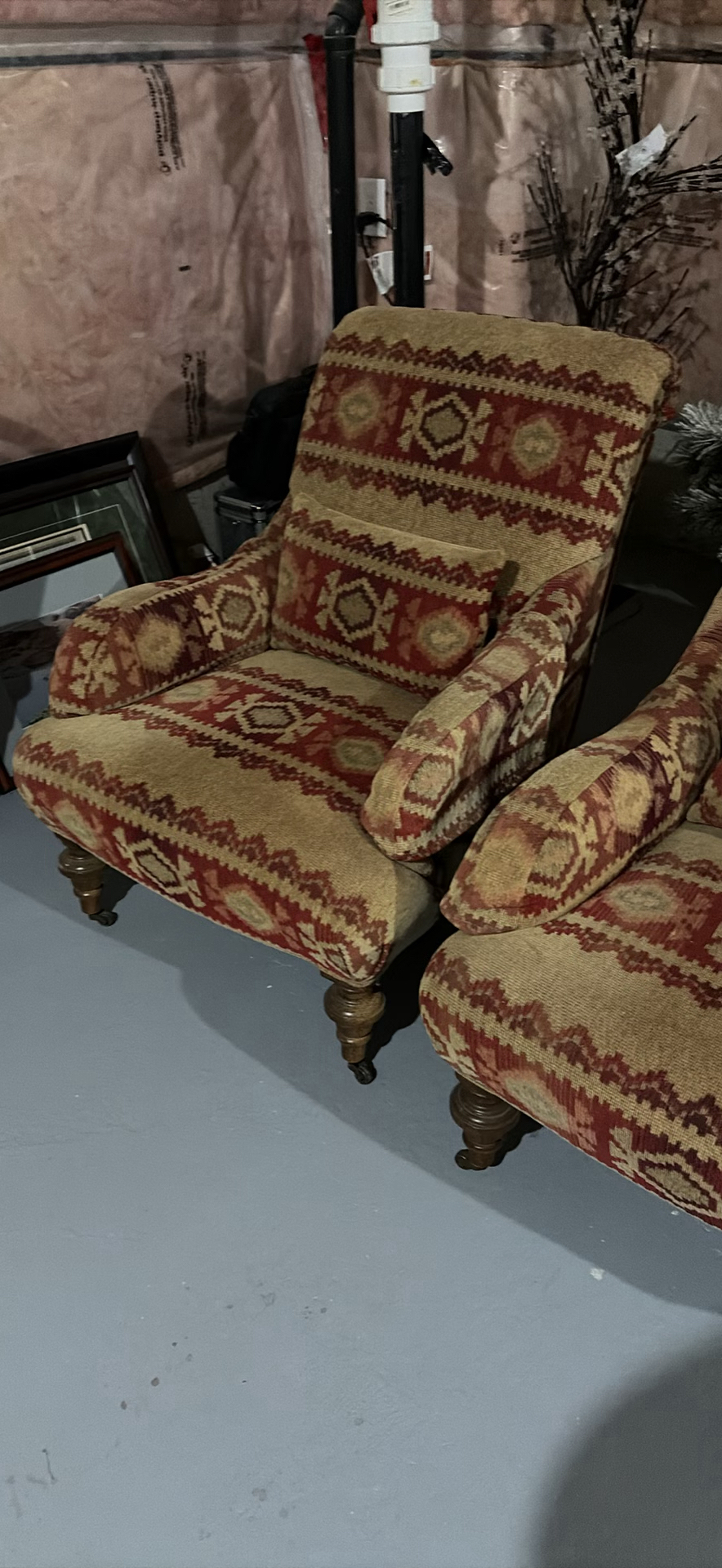 CRATE & BARREL Upholstered Armchairs - image 5 of 15