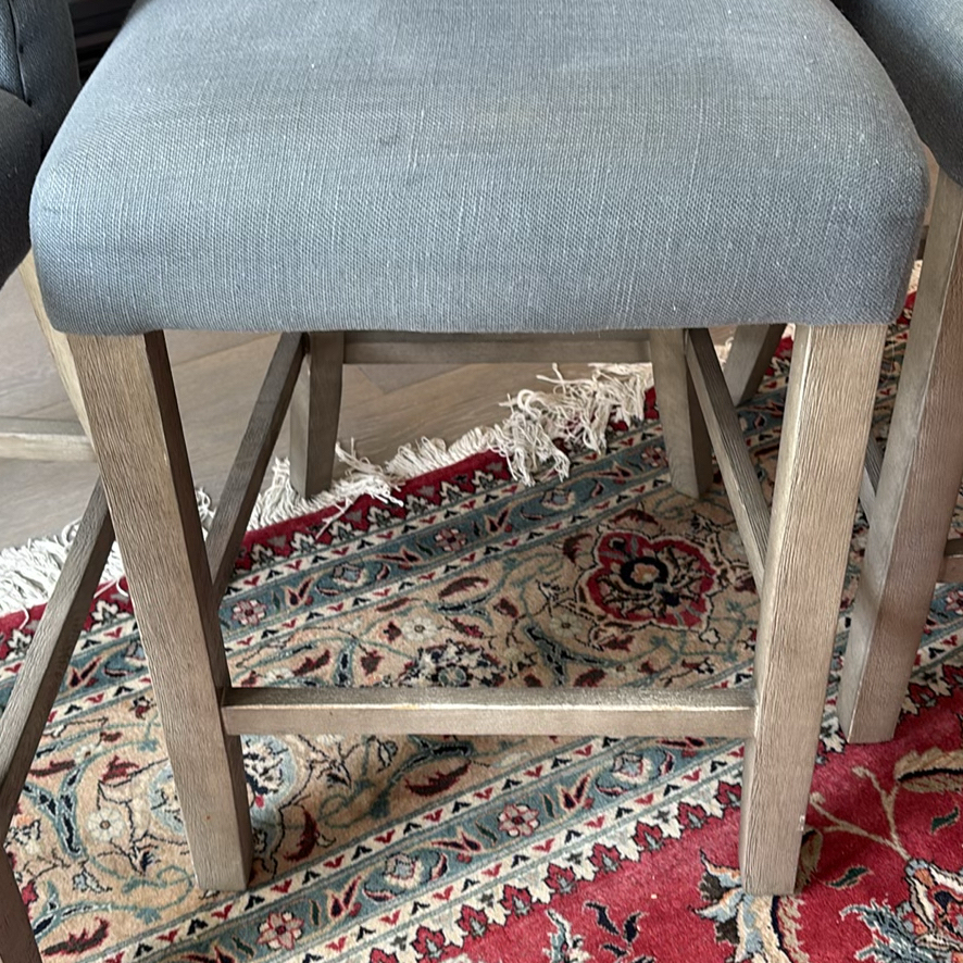 RESTORATION HARDWARE Barrel Back Counter Height Stools - image 8 of 19