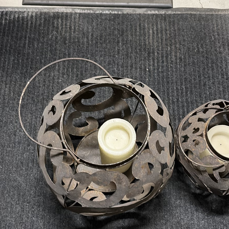Metal Candle Lanterns & Outdoor Pots - image 2 of 9