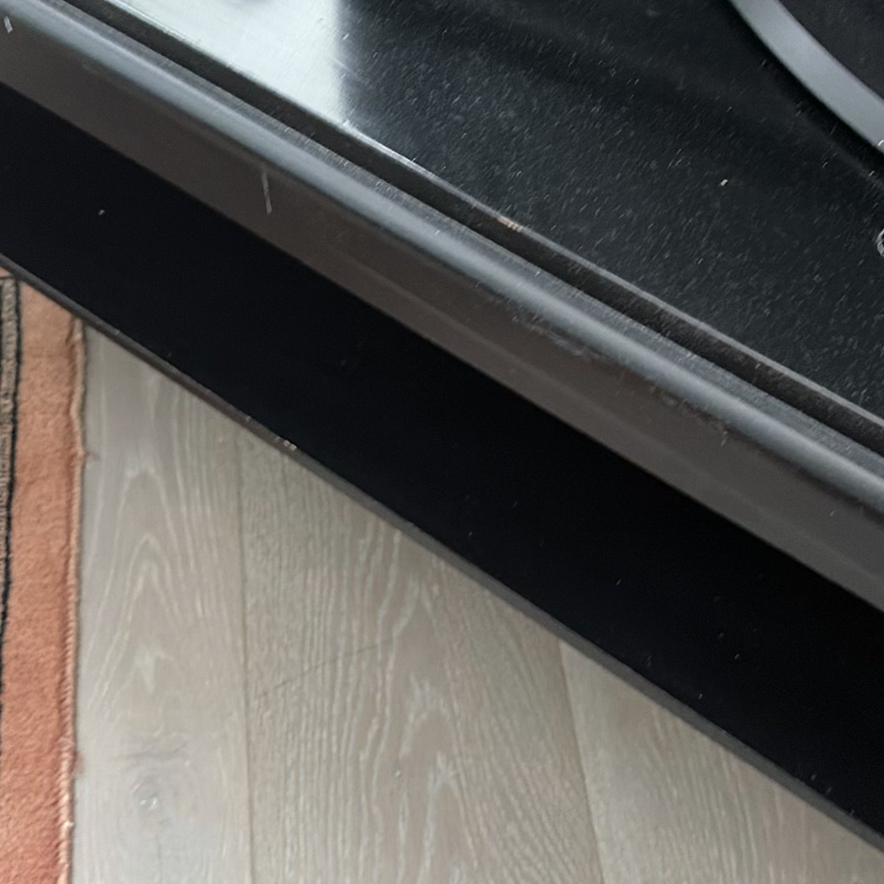 Black Coffee Table with Lower Shelf - image 5 of 8