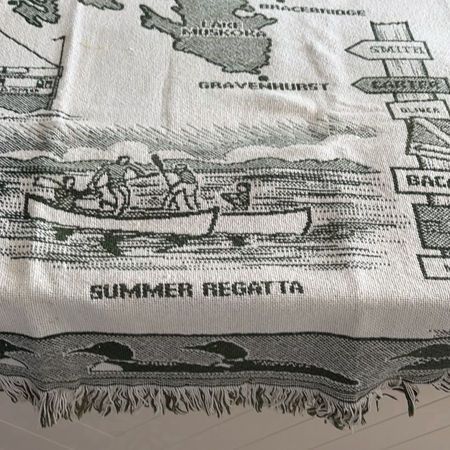 Muskoka & Bigwin Island Woven Throw Blankets - image 3 of 16