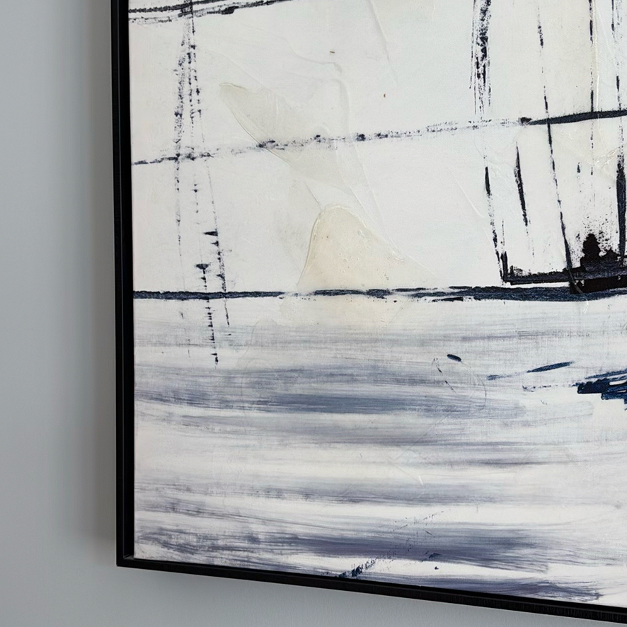 Framed Abstract Wall Art - image 4 of 9