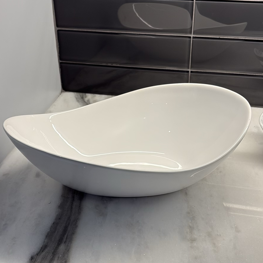 DANSK and PC White Ceramic Serving Bowls and Platters Set - image 14 of 15