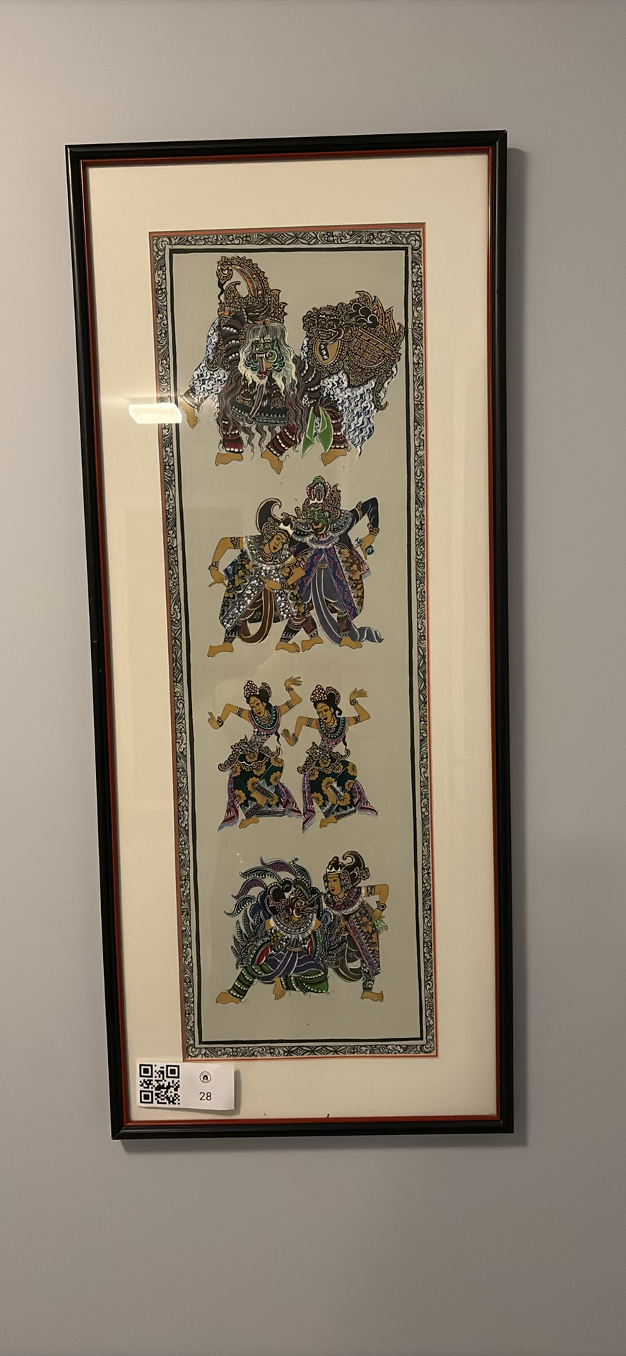 Two Complementary Traditional Oriental Artworks - image 1 of 15