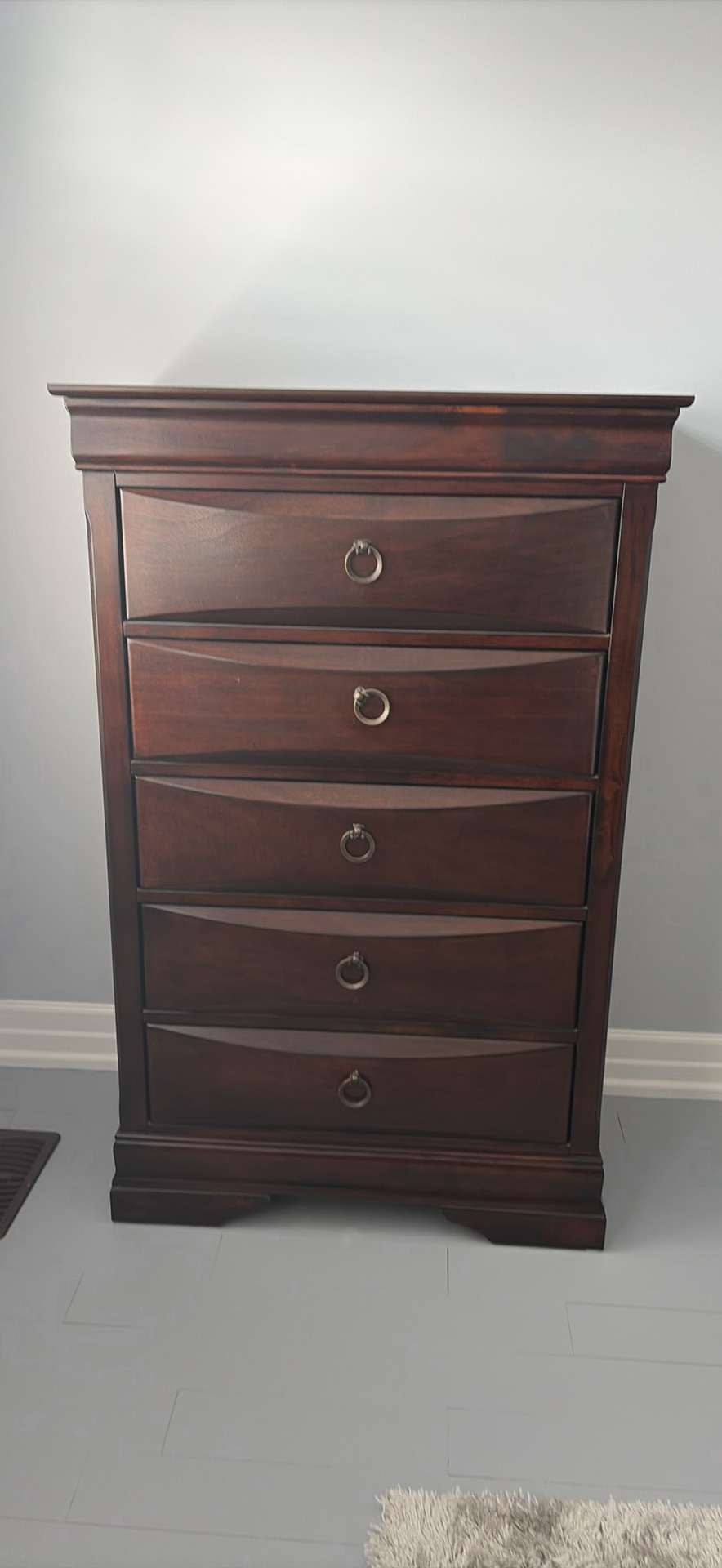 Wooden Five-Drawer Dresser - image 1 of 15