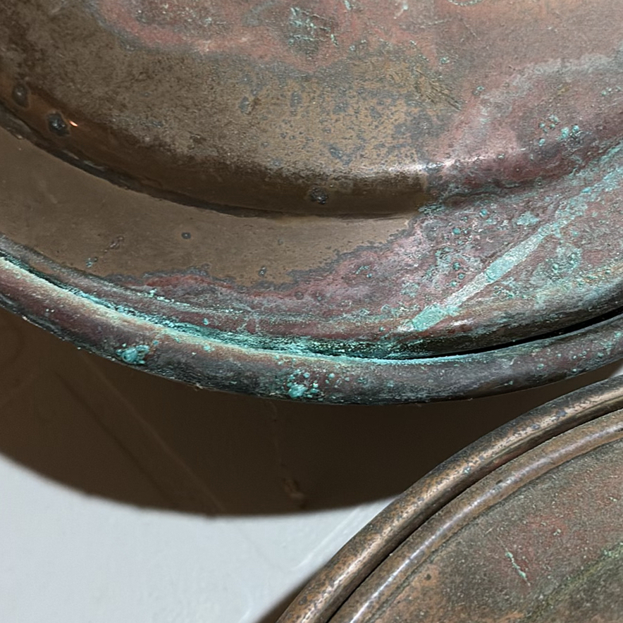 Antique Copper Bed Warmers - image 5 of 22