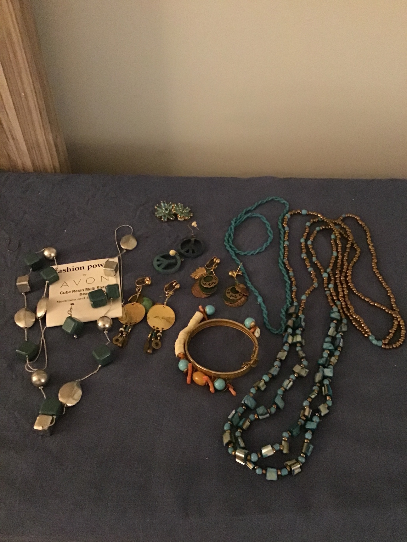 Green and Turquoise Jewelry Collection - image 1 of 3