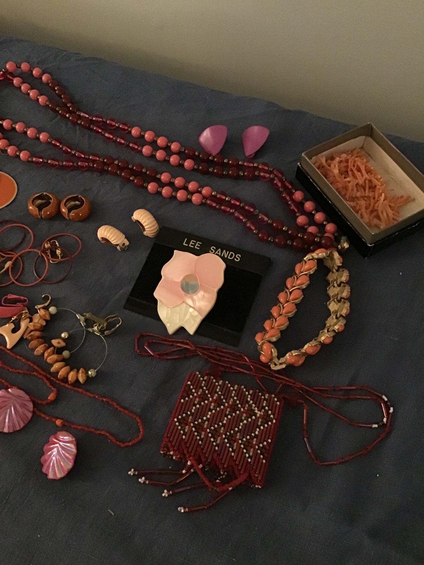 Pink and Red Costume Jewelry Collection - image 3 of 3