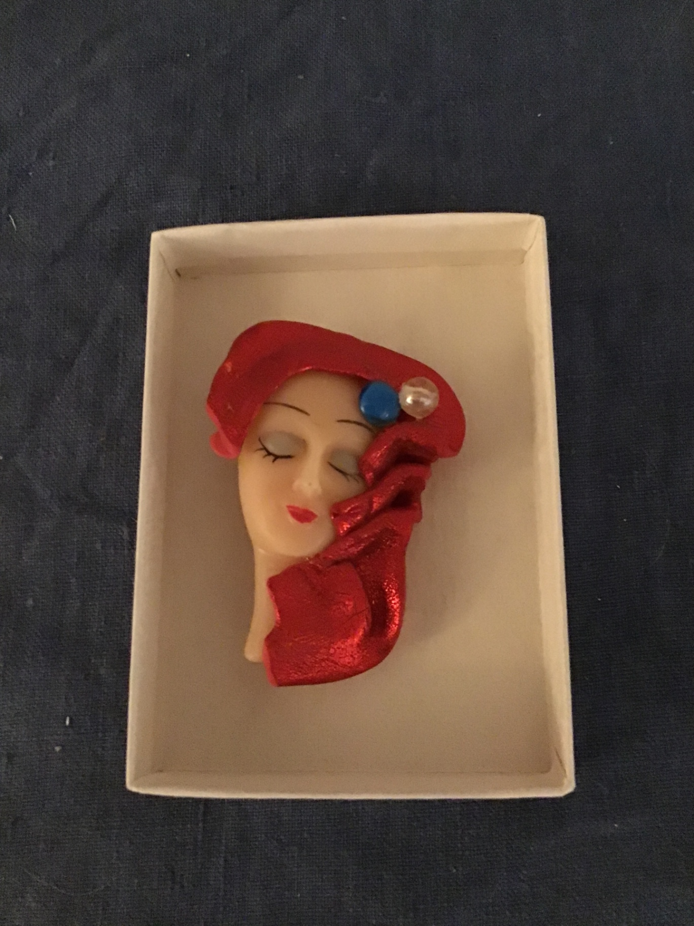 Vintage art deco brooch - image 1 of 2