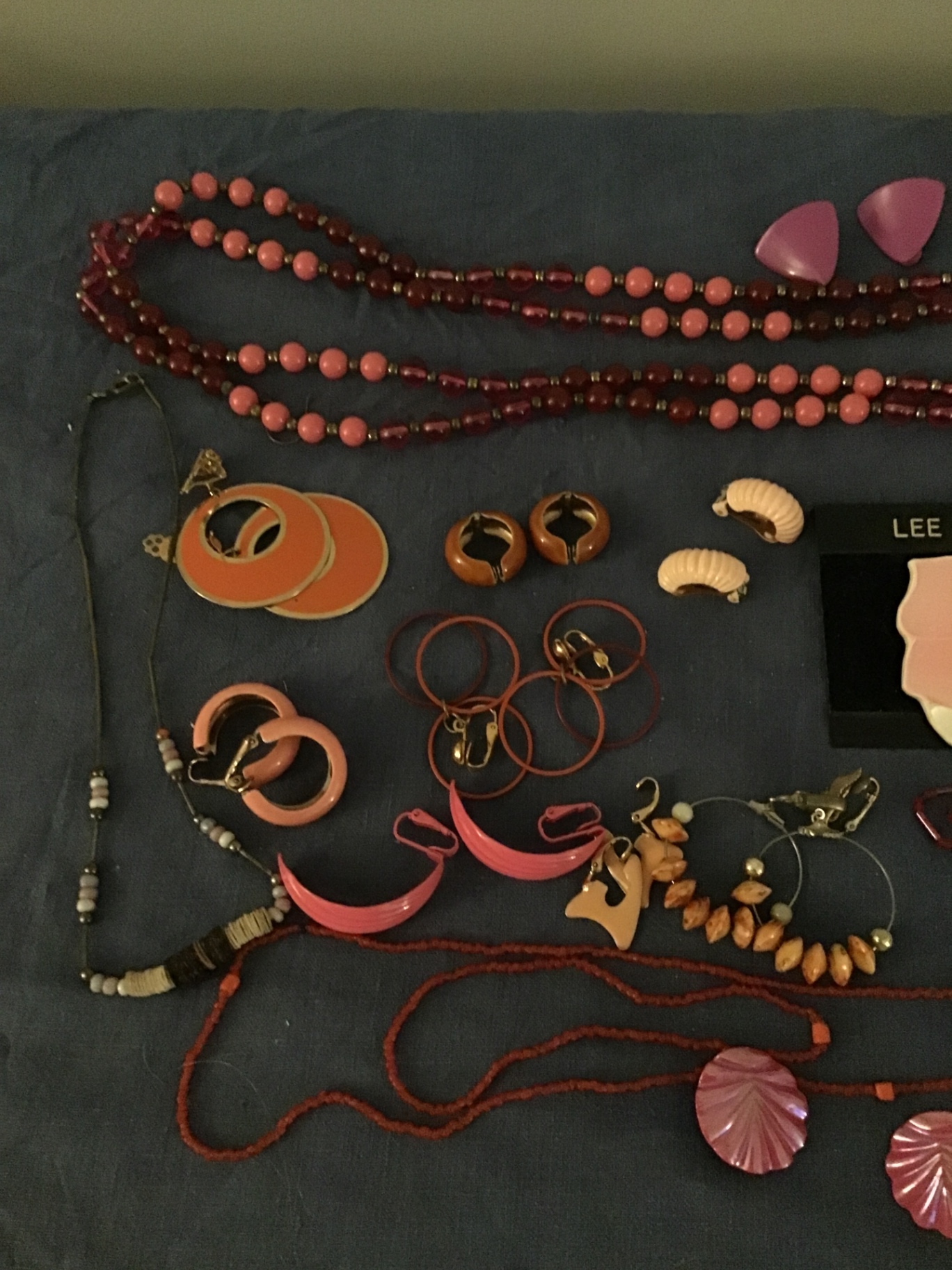 Pink and Red Costume Jewelry Collection - image 2 of 3