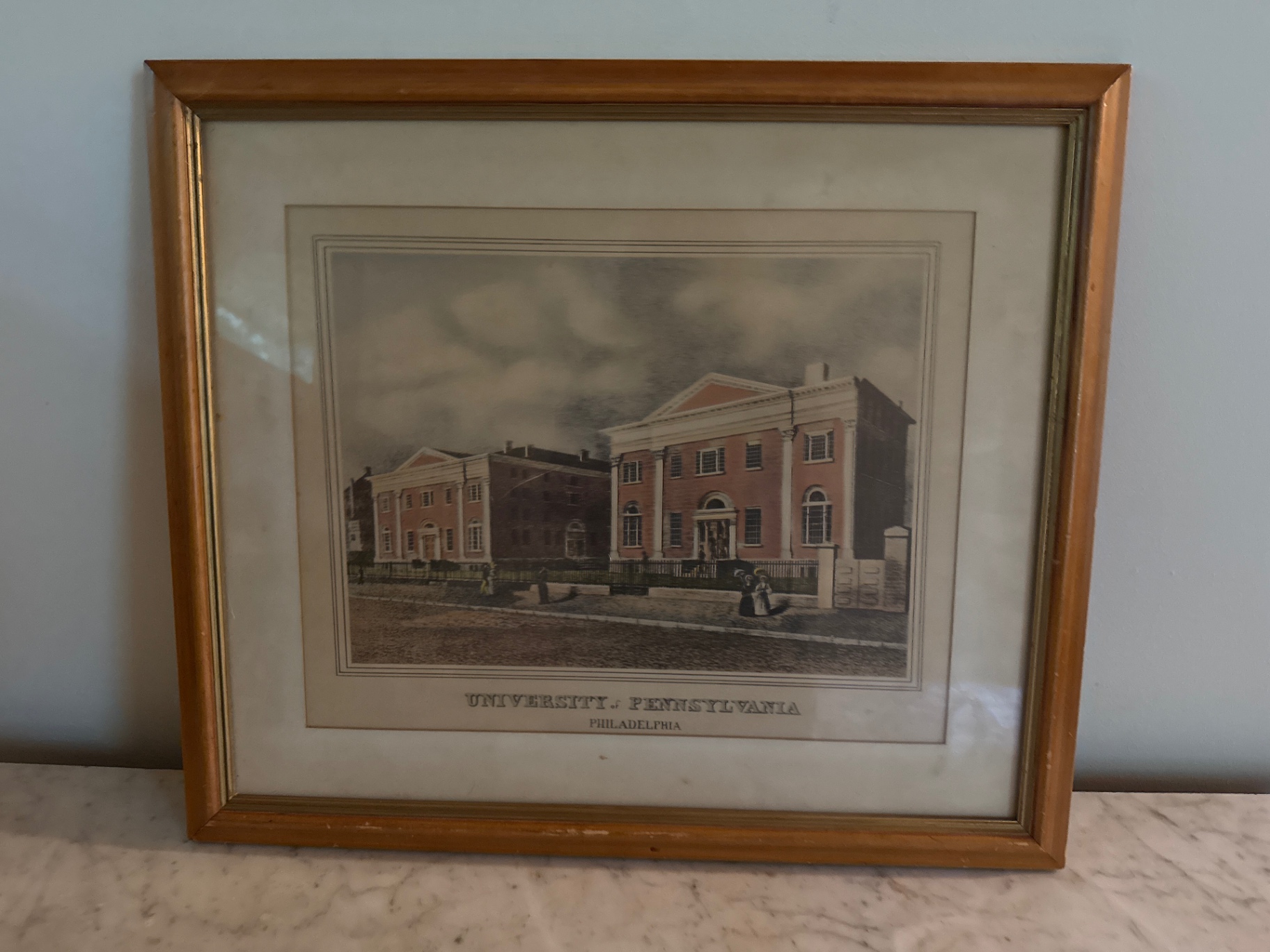 Framed University of Pennsylvania Print - image 1 of 2