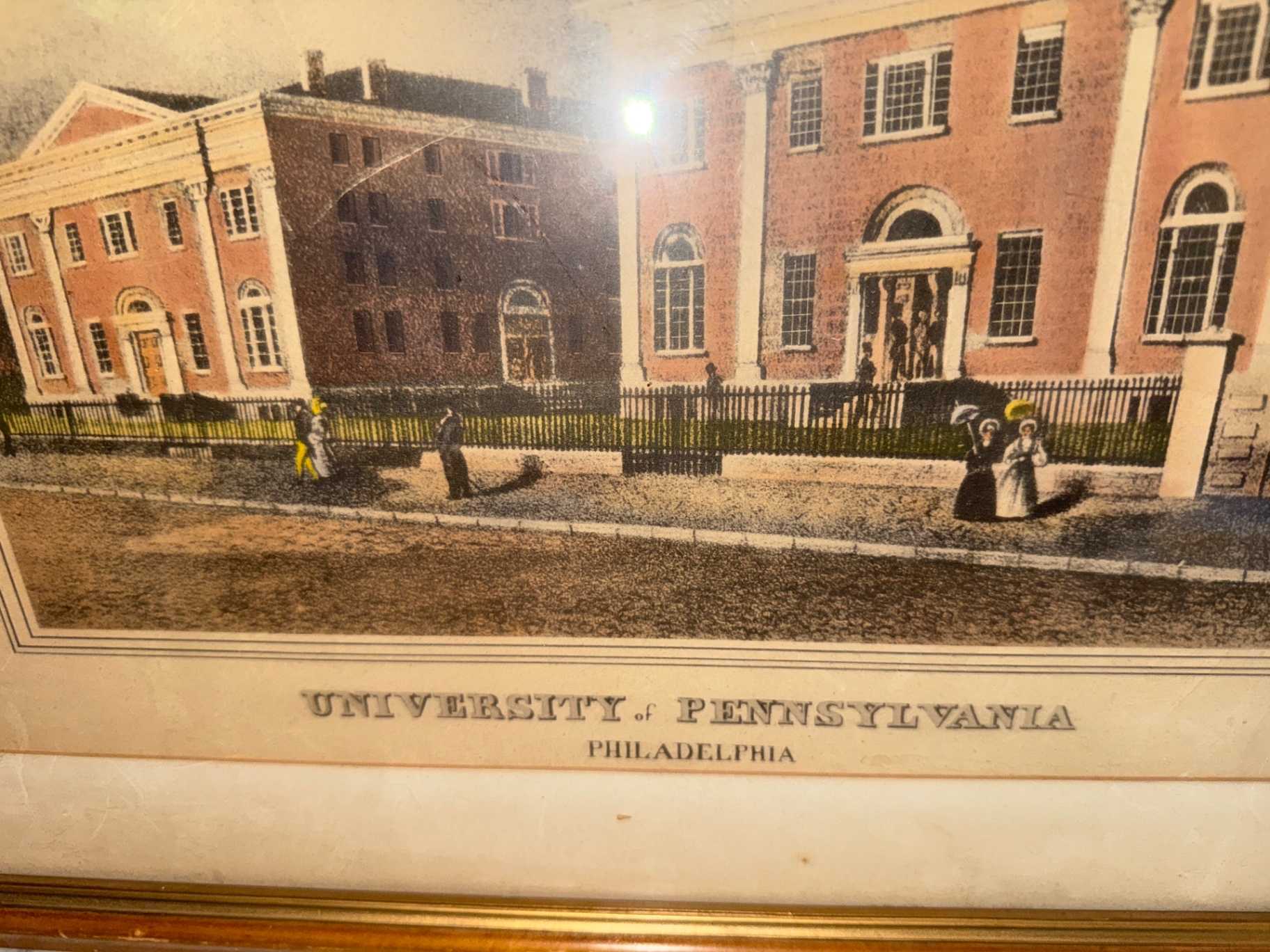 Framed University of Pennsylvania Print - image 2 of 2
