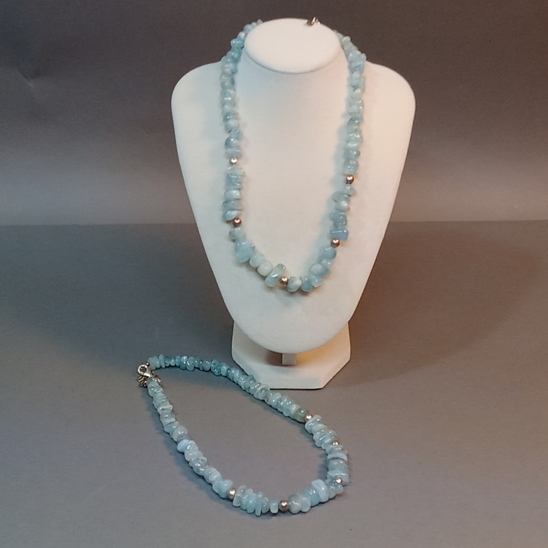 Hand Beaded Jewelry - Blues - image 4 of 10