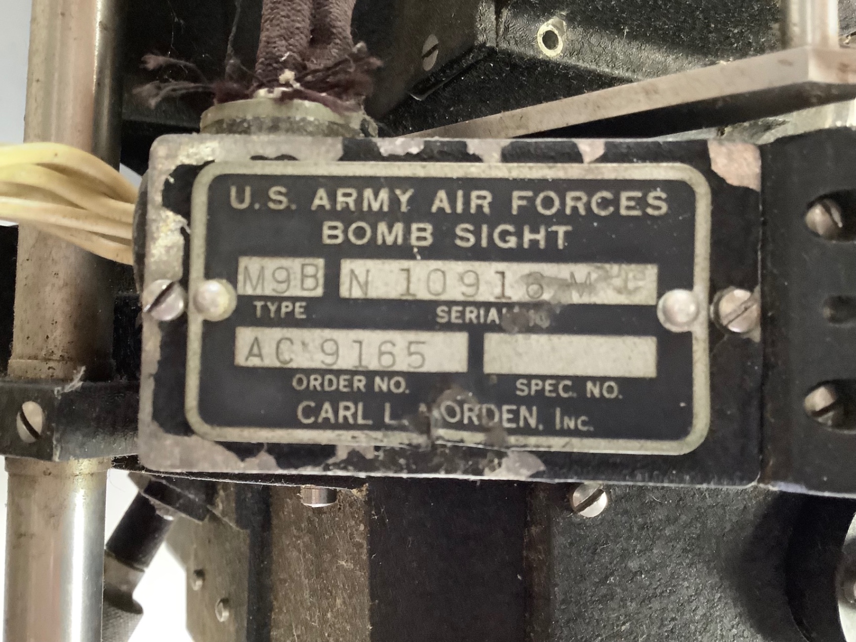 Vintage Norden Bombsight - Partial - image 2 of 9
