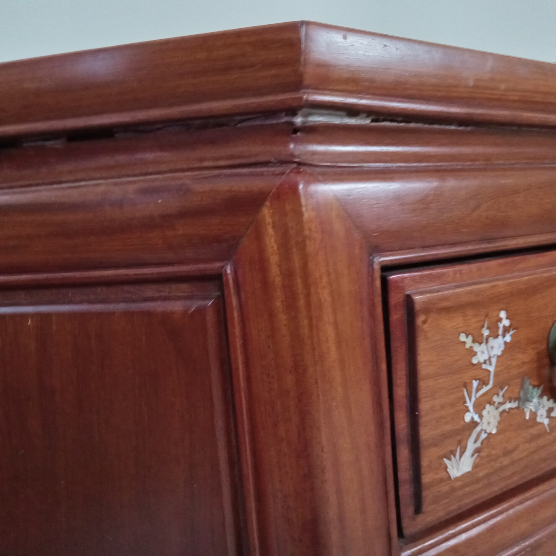 Asian Design Cabinet with Inlay Design - image 15 of 15