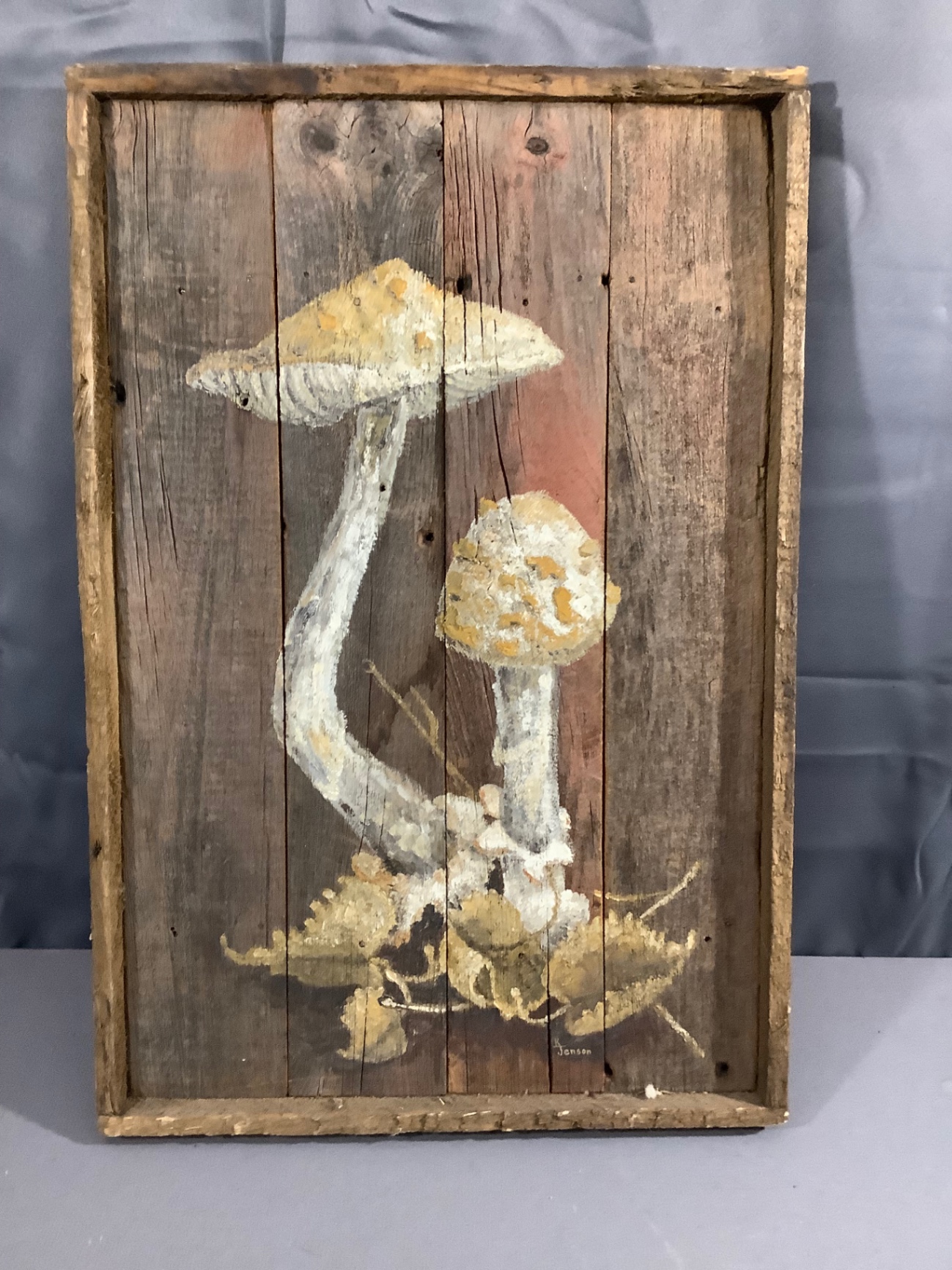 K. Jensen Mushroom Art - image 1 of 2