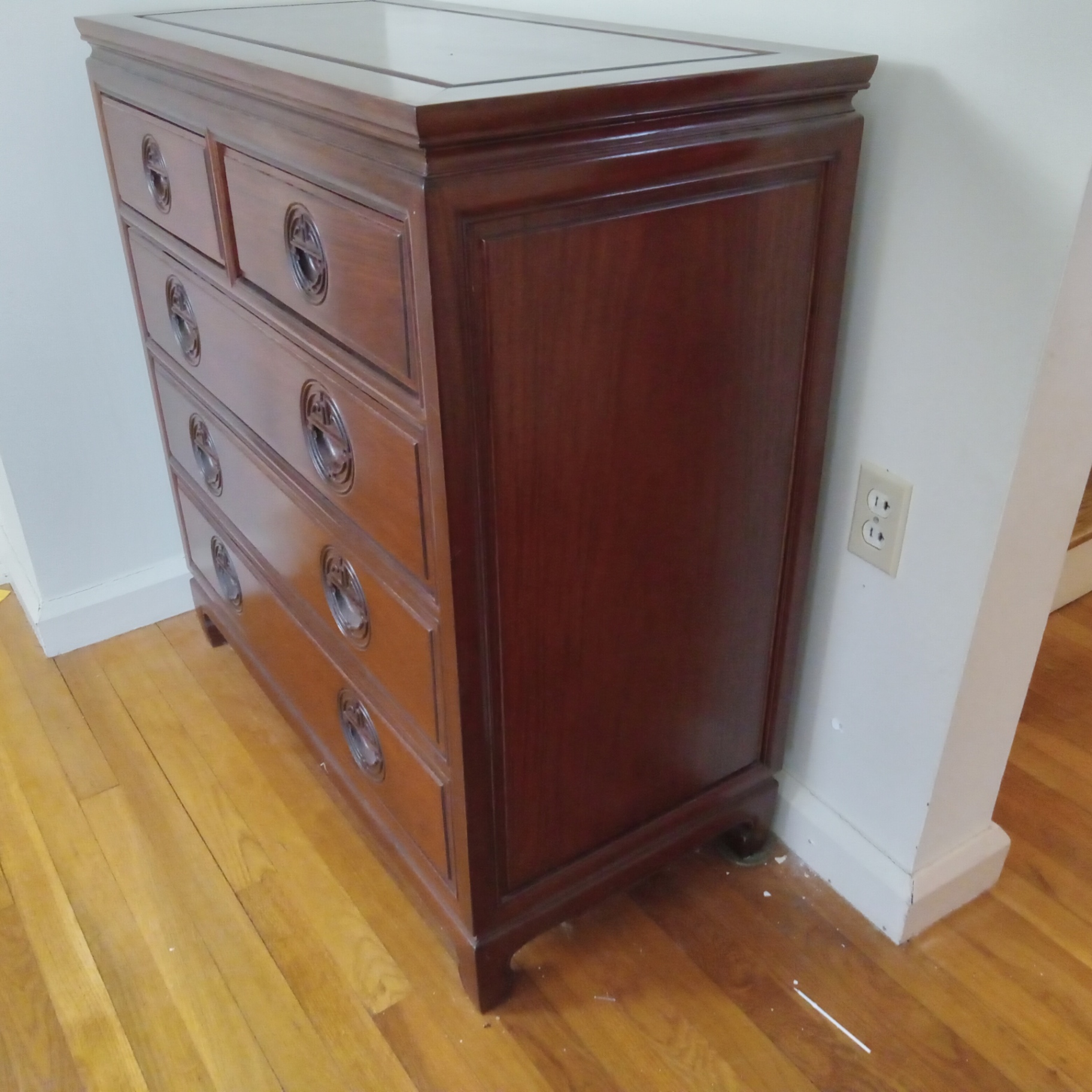Asian Rosewood Dresser - image 7 of 10