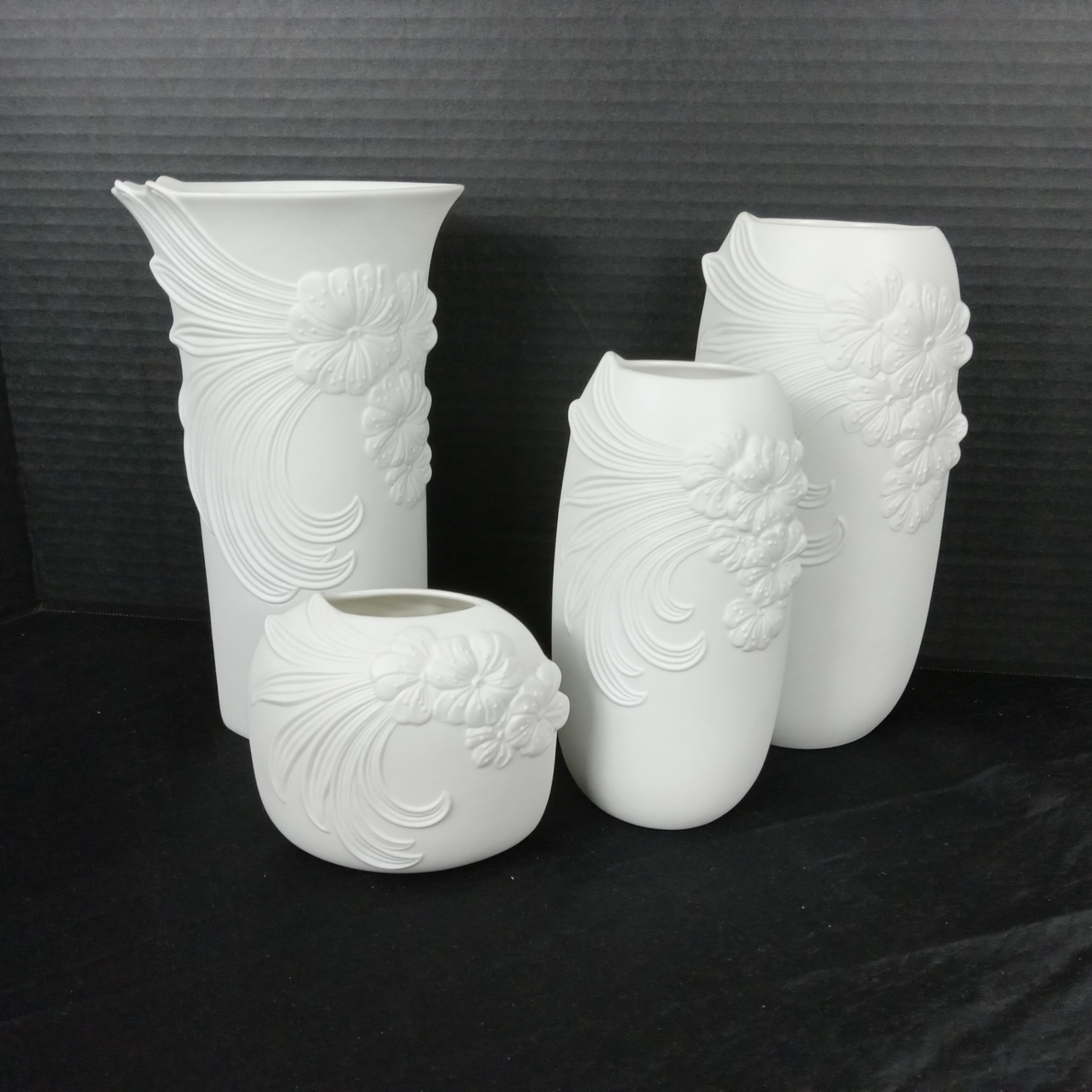 Kaiser Porzellan Bisque Vases - image 1 of 12