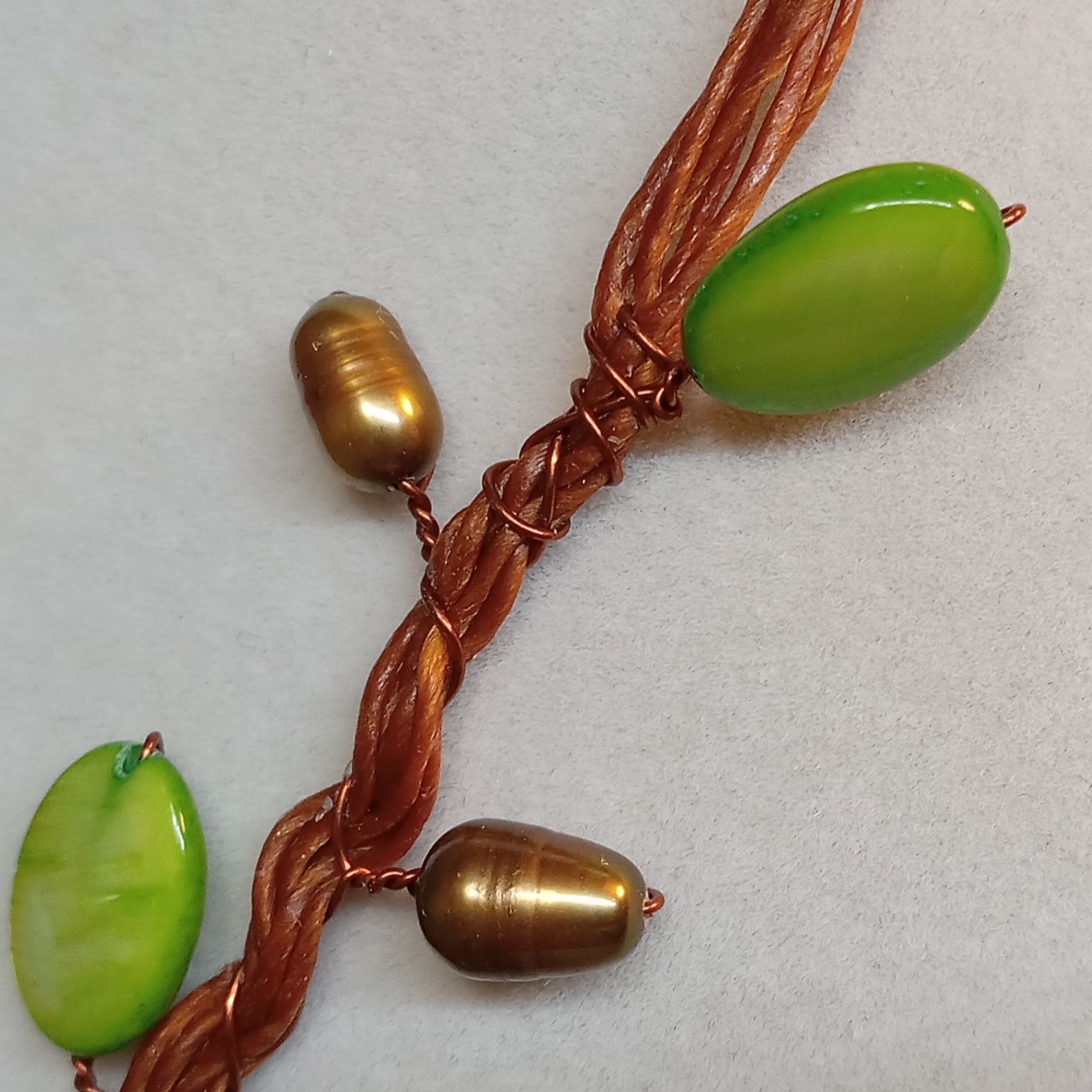 Hand Beaded Floral Jewelry - Pastels - image 18 of 18