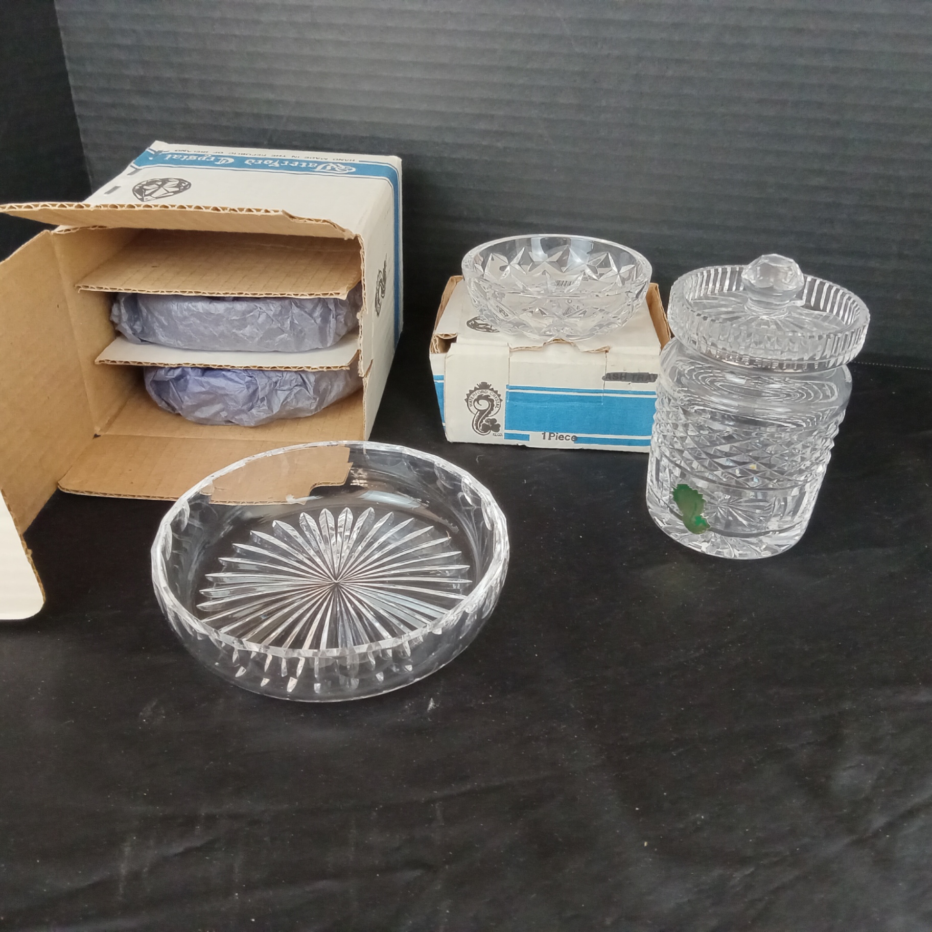 Waterford Crystal Butter & Jam - image 1 of 9
