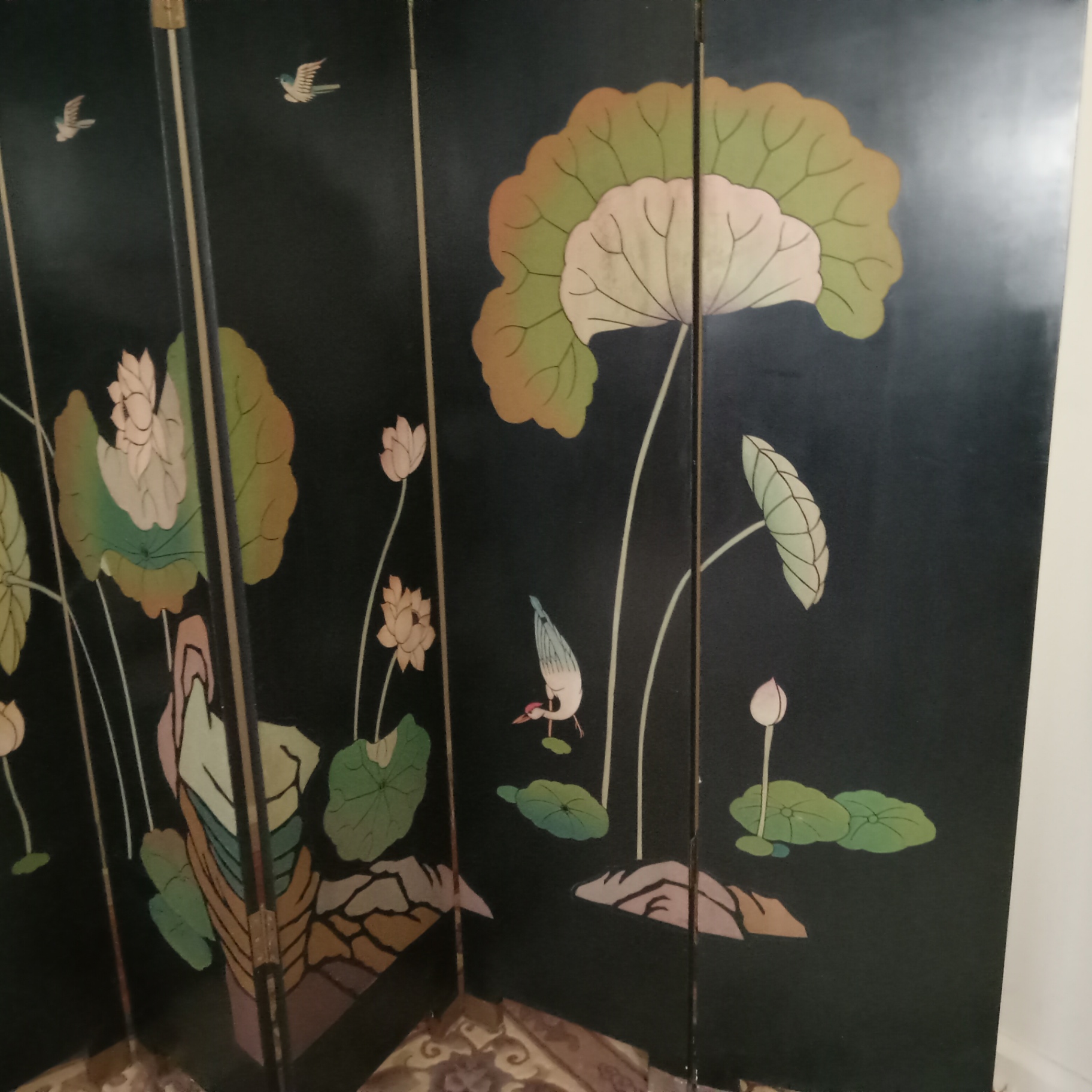 Asian Wood Screen - image 13 of 15