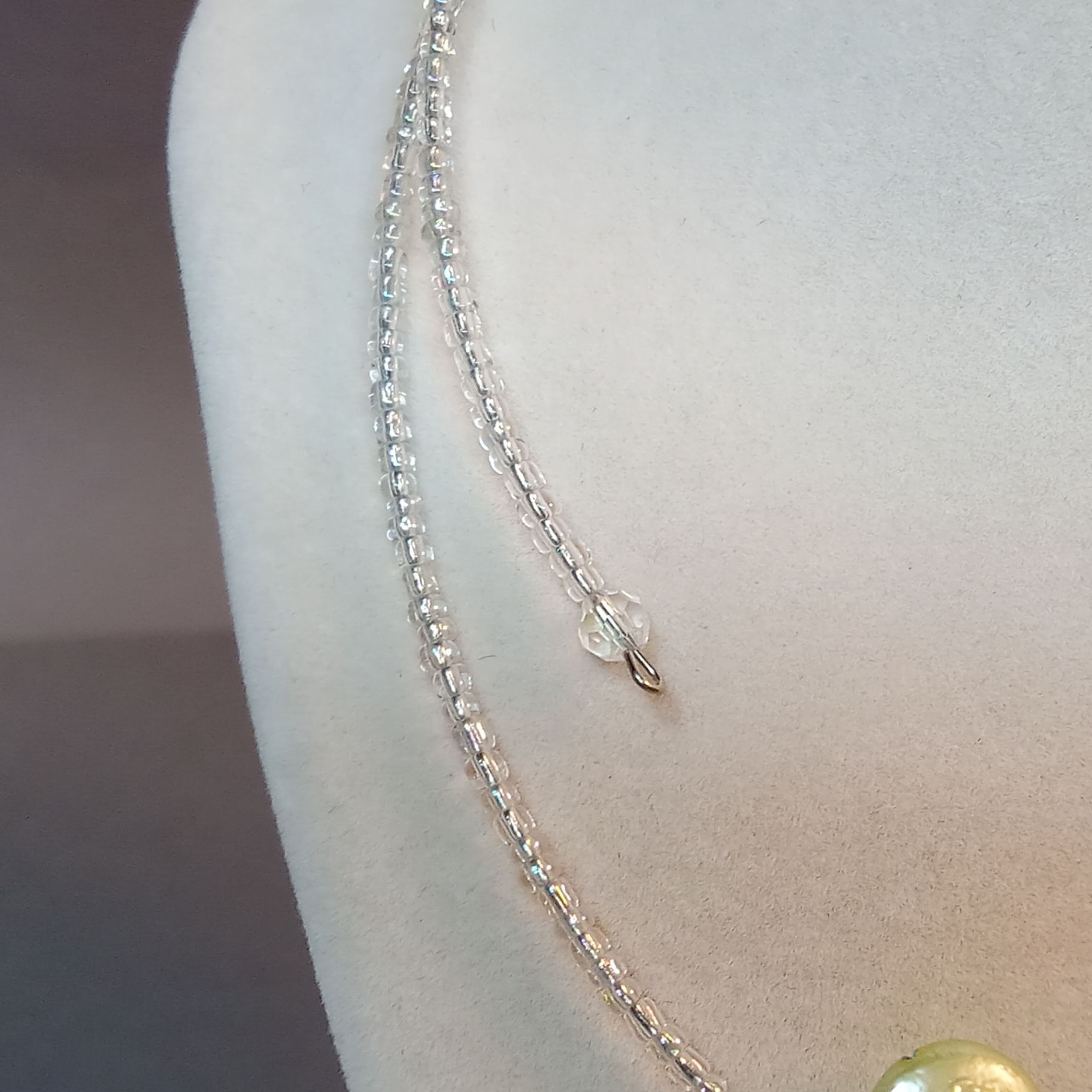 Hand Beaded Floral Jewelry - Pastels - image 13 of 18