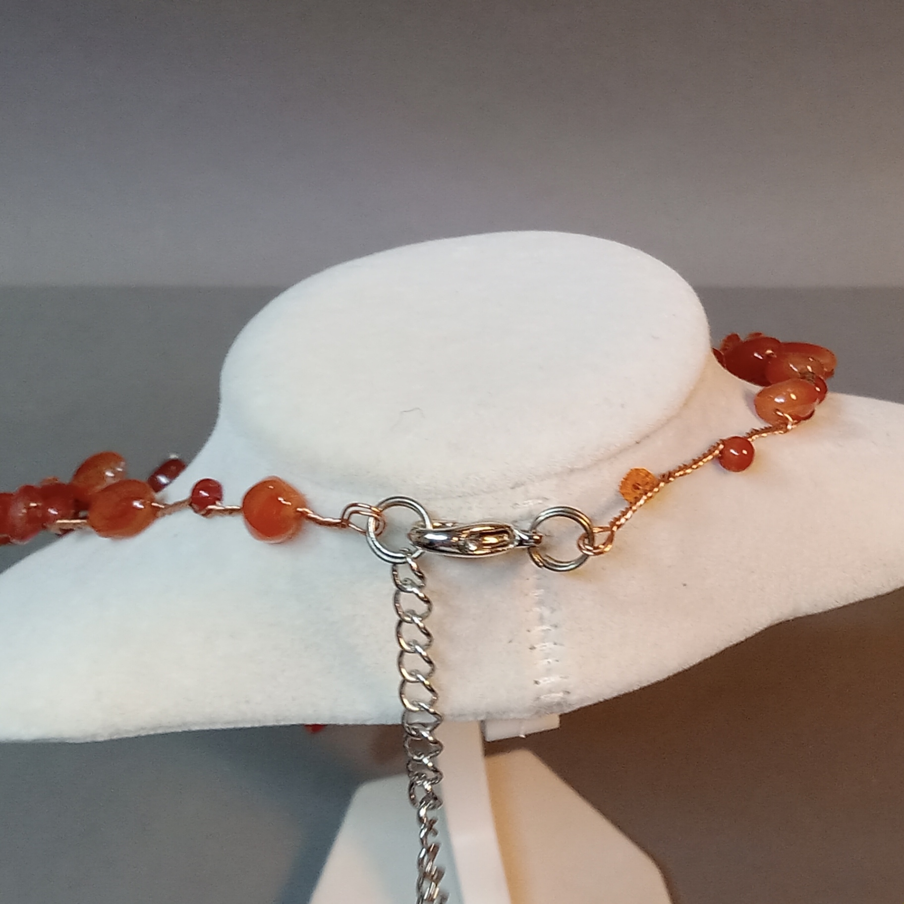 Hand Beaded Floral Jewelry - Browns - image 12 of 23