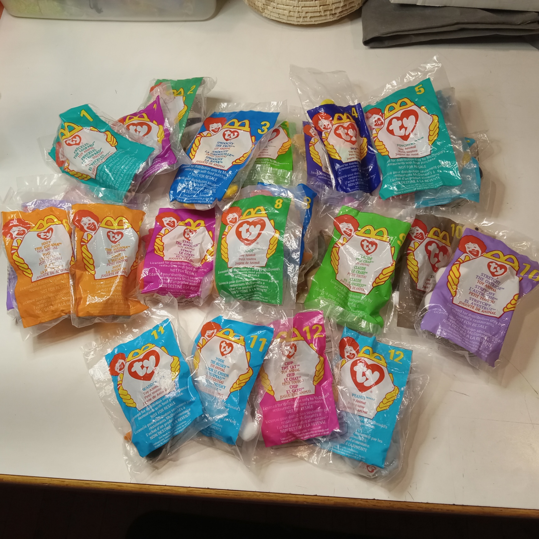 1990s Ty Teenie Beanie Babies / McDonalds Toys - image 1 of 13