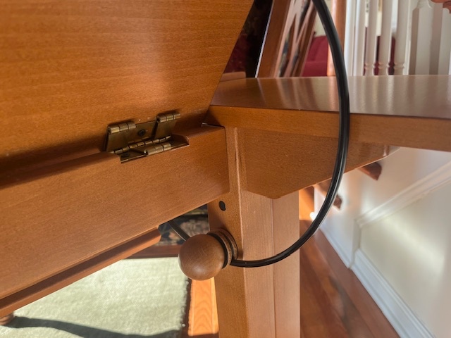 Levenger Tilt-Top TV Table - image 5 of 5