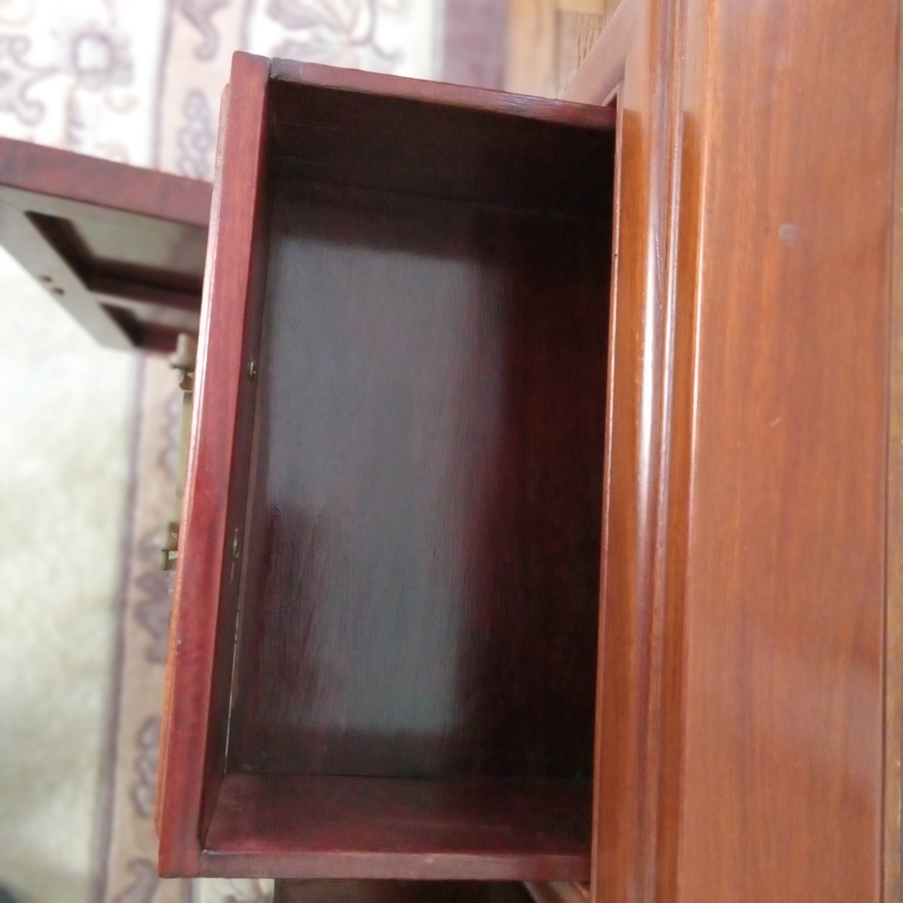 Asian Design Cabinet with Inlay Design - image 10 of 15