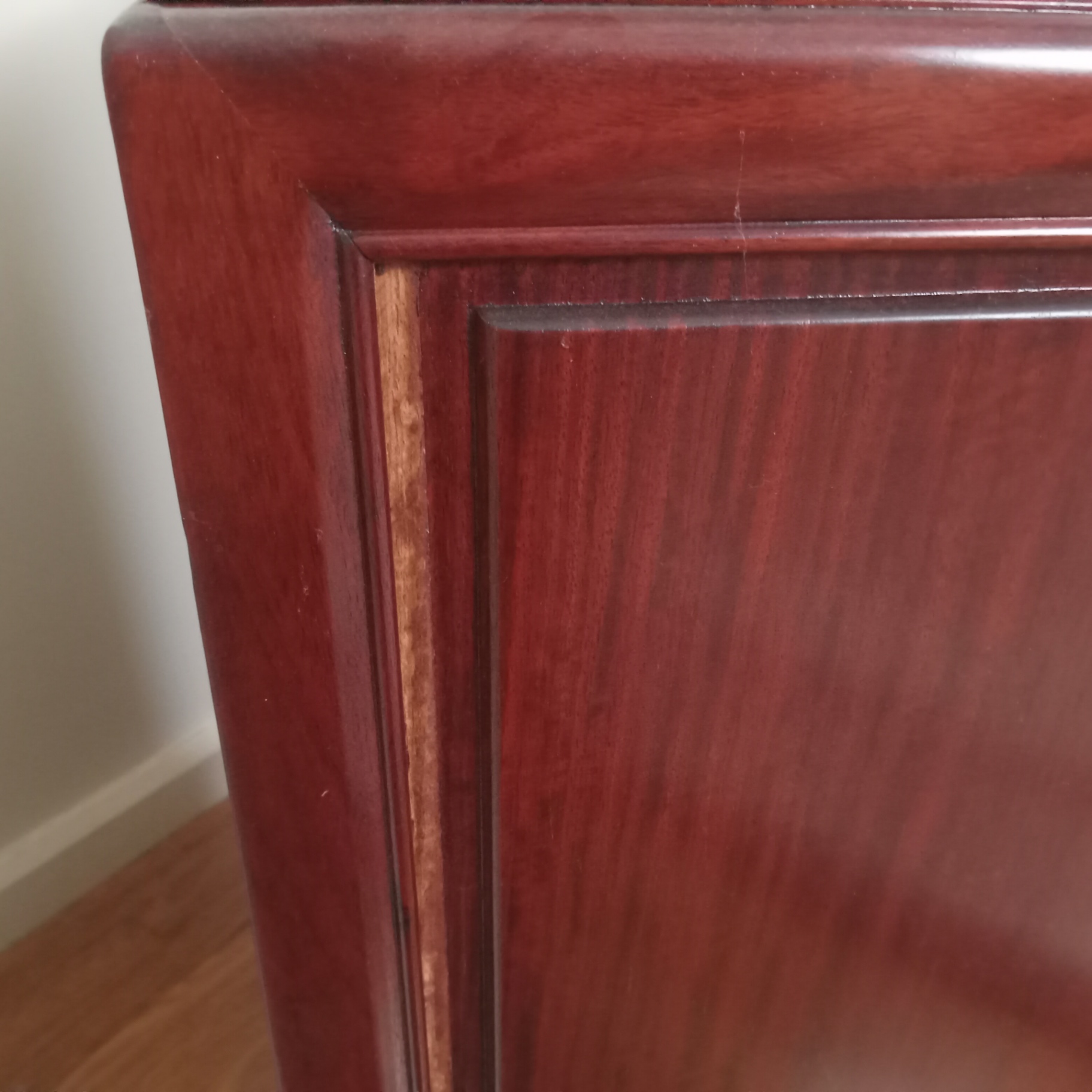 Asian Rosewood Dresser - image 9 of 10
