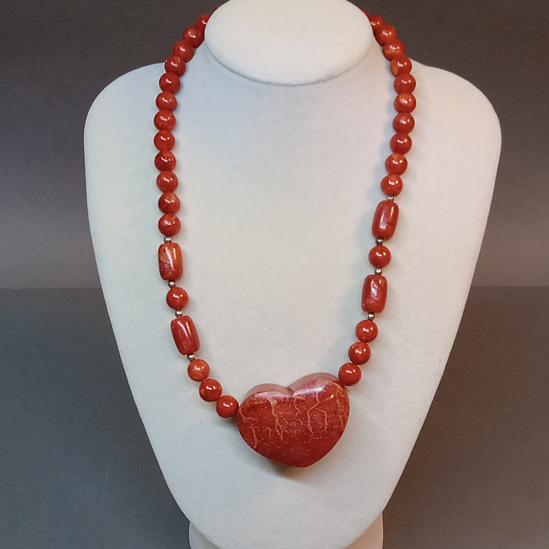 Sterling, Turquoise & Coral Jewelry (STR 12.9dwt) - image 13 of 18