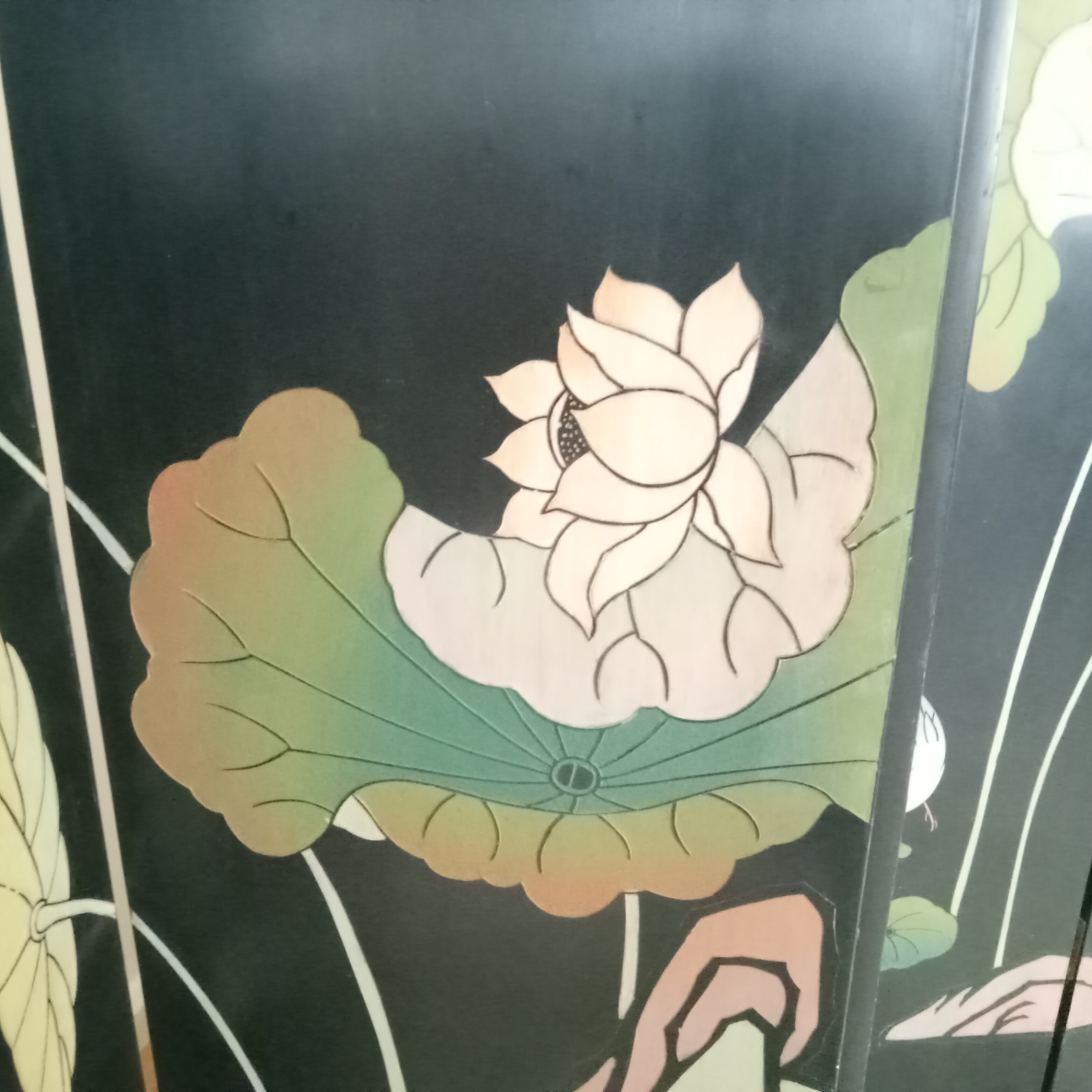 Asian Wood Screen - image 11 of 15