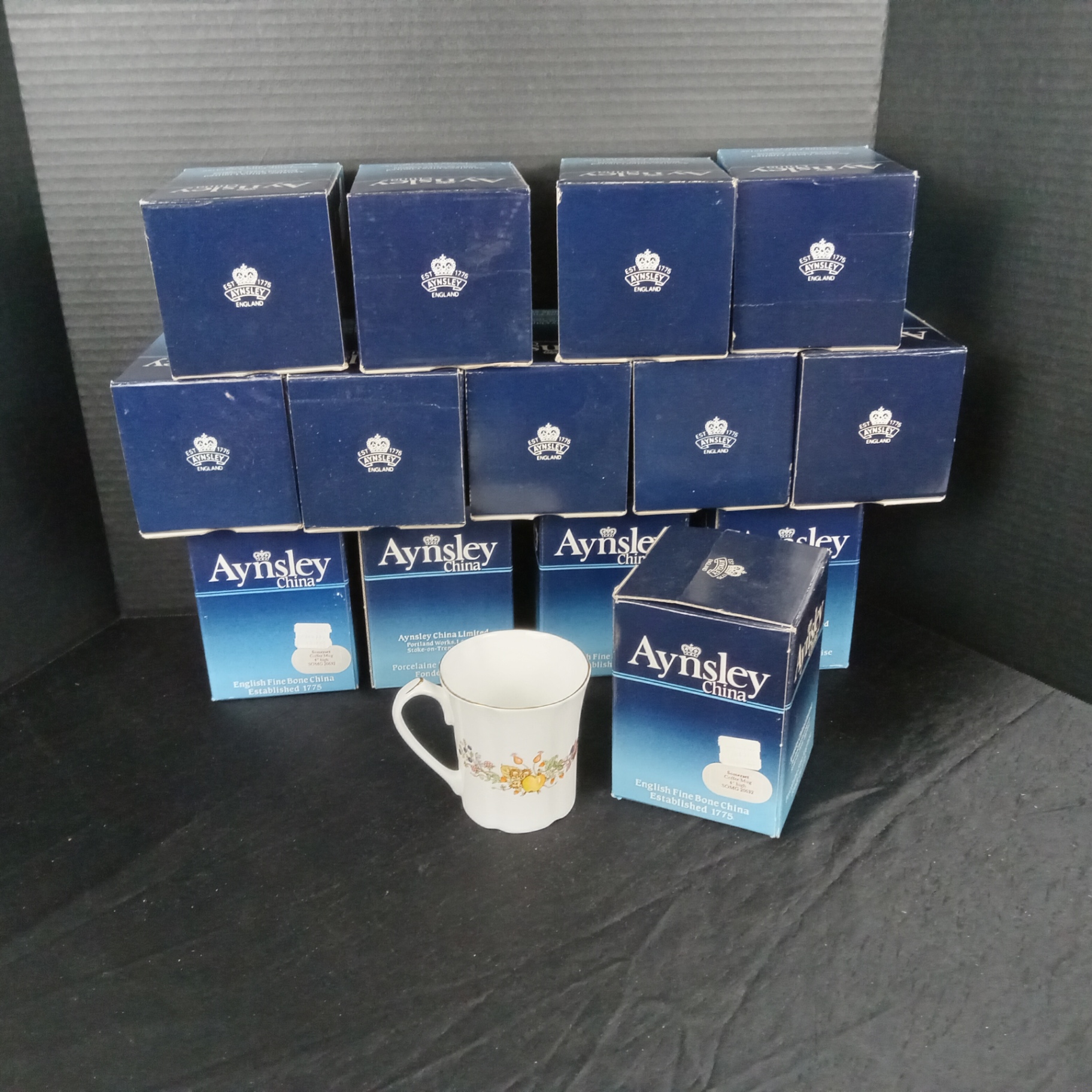 Aynsley China Somerset Coffee Mugs - image 1 of 6