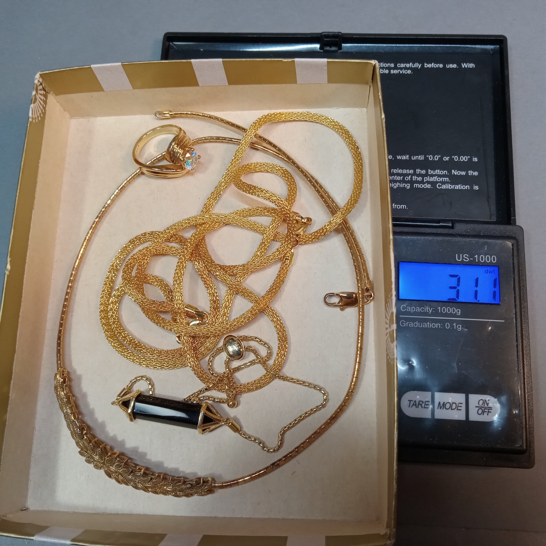 Gold Plated Sterling Jewelry (STR 31.1dwt) - image 19 of 19
