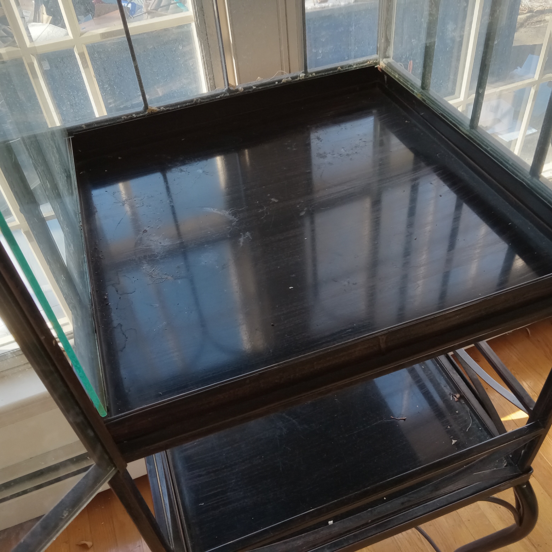 Metal & Glass Plant Etagere / Terrarium - image 5 of 7
